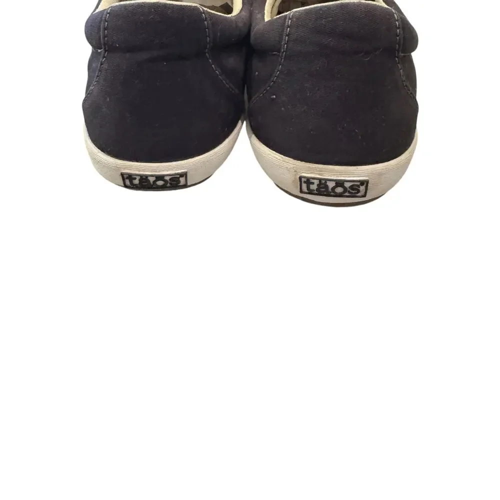 Taos Shooting Star Black Lace Up Comfort Sneakers Shoes Women’s 11